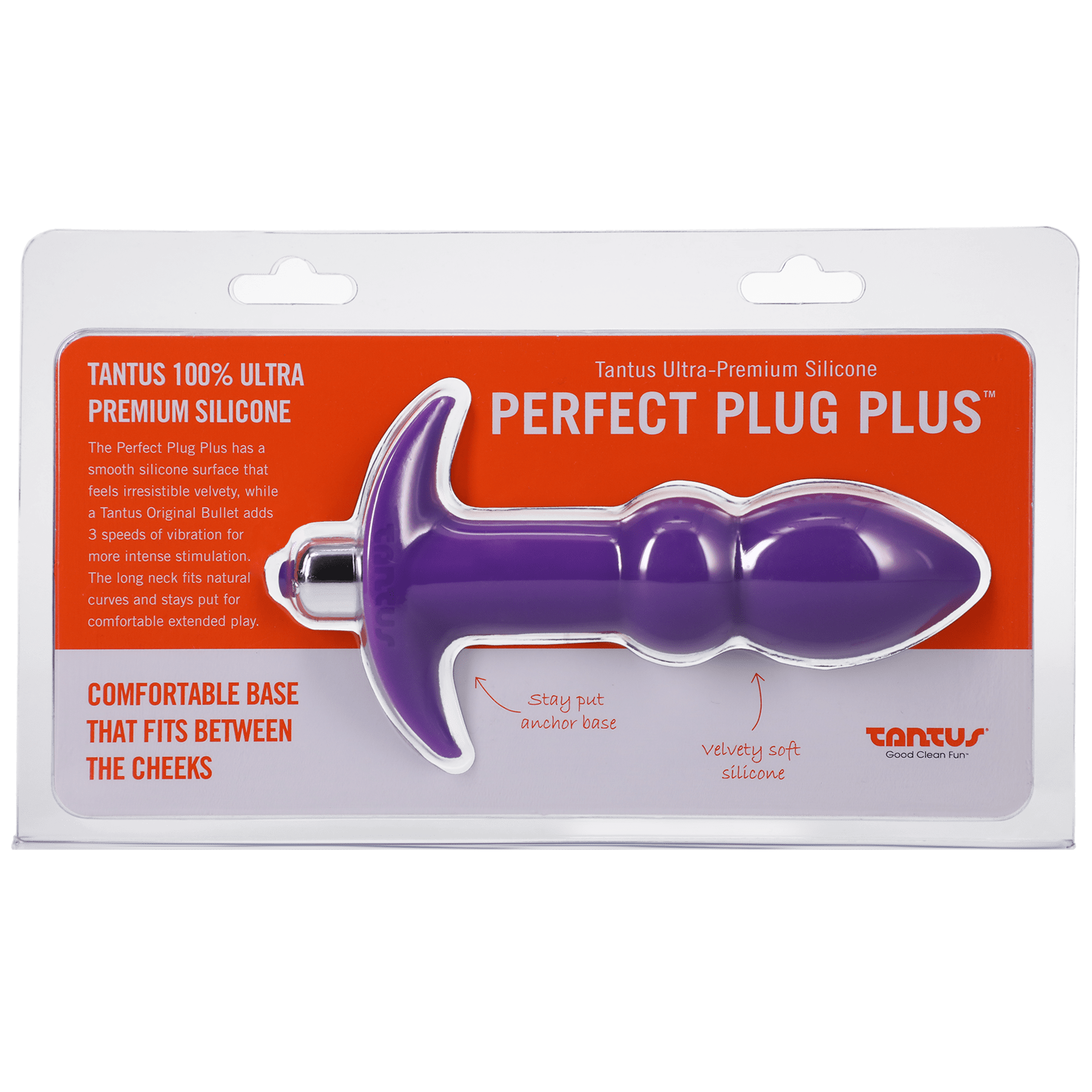 Tantus Perfect Plug Plus Vibe – Vibrating Anal Pleasure – XOXTOYS