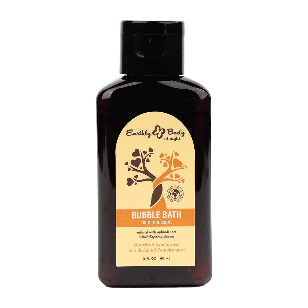 Earthly Body Sensual Love 2oz Earthly Body Aphrodisiac Bubble Bath Grapefruit Sandalwood