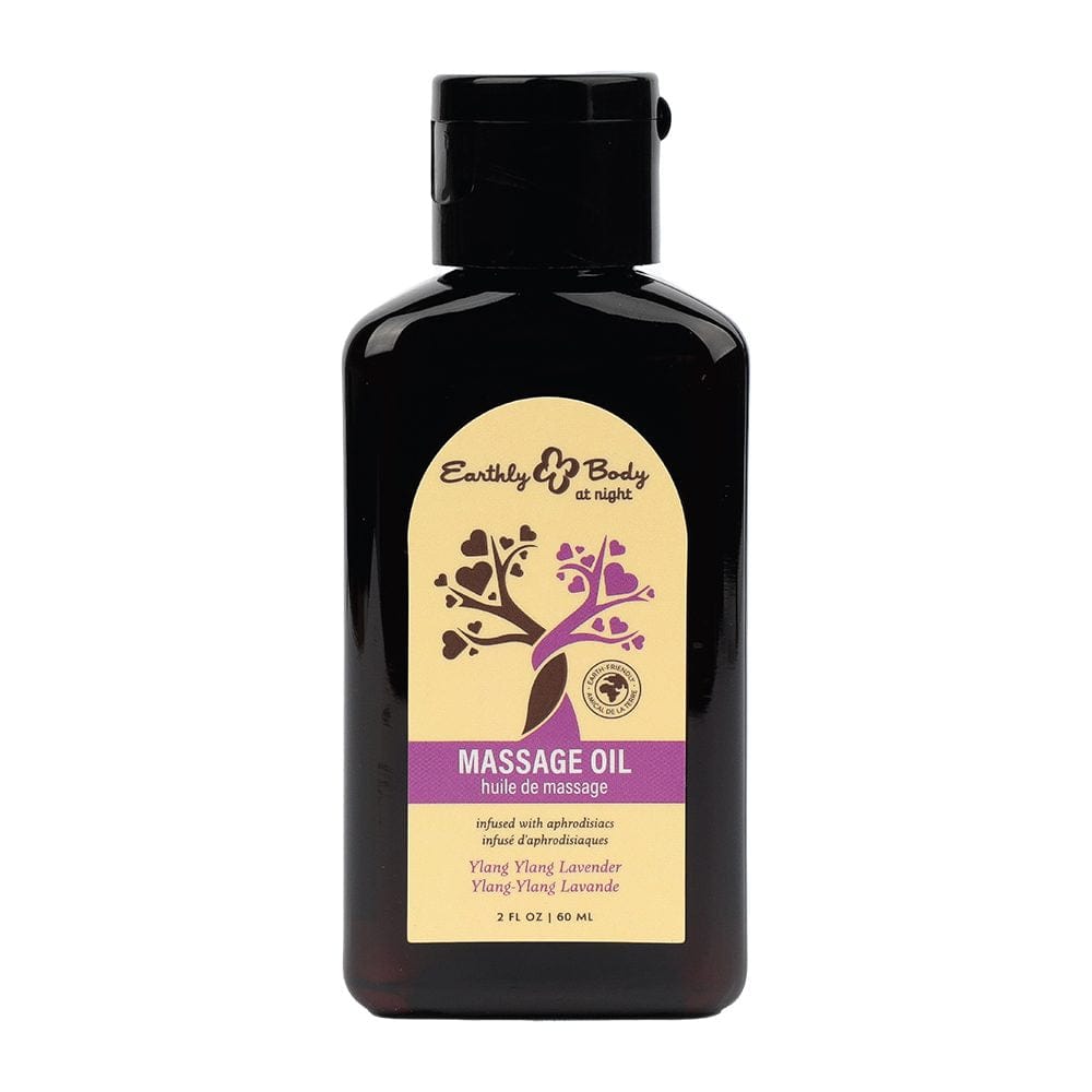 Earthly Body Lubes & Lotions 2oz Earthly Body Ylang Ylang Lavender Aphrodisiac Massage Oil