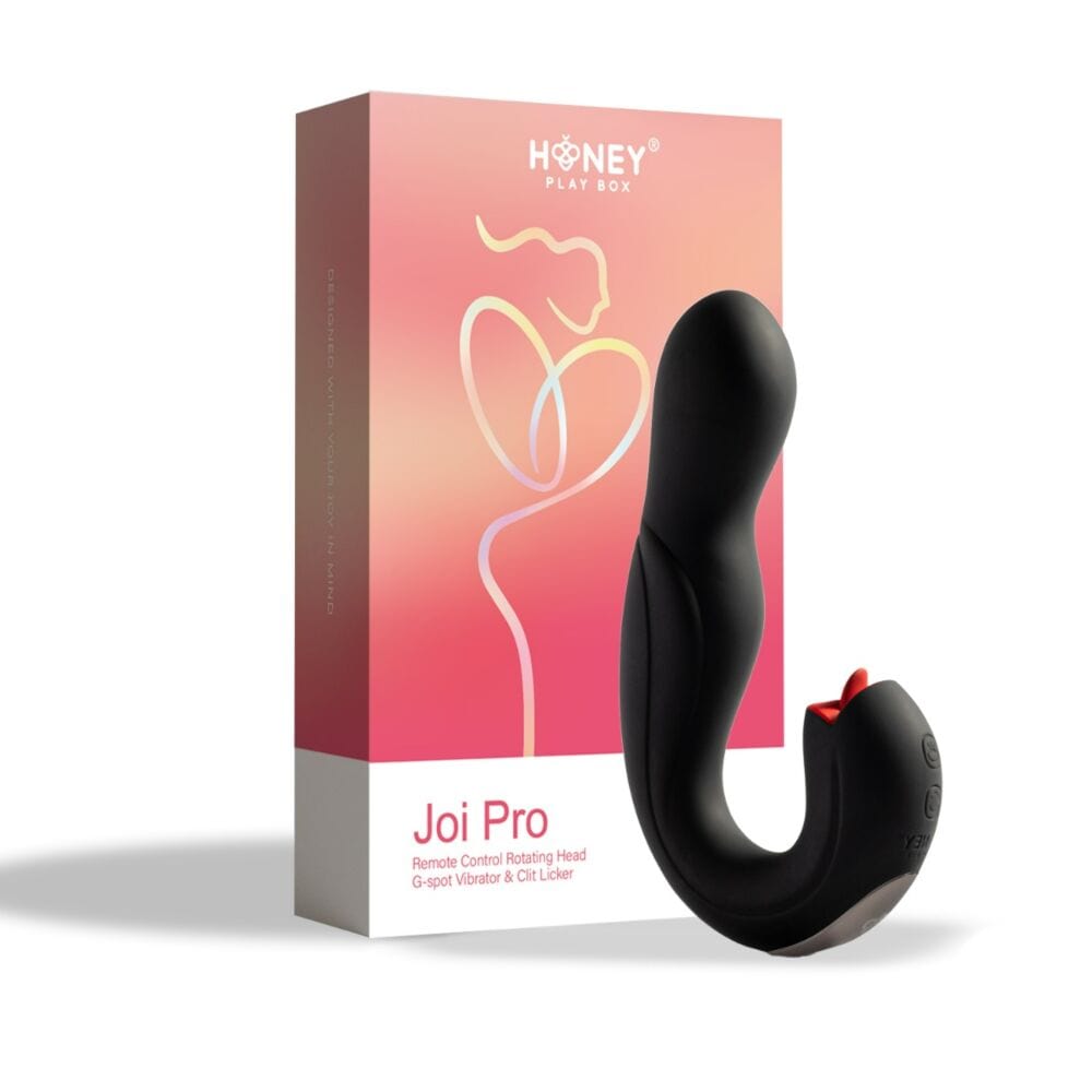 Honey Play Box Joi Pro Vibromasseur tte rotative avec tlcommande et lche-clitoris | Vibrateur | XOXTOYS Honey Play Box Joi Pro Vibromasseur tte rotative avec tlcommande et lche-clitoris | Vibrateur | XOXTOYS