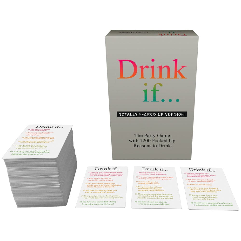 Kheper Games Drink if… Totally F*cked Up Version Game