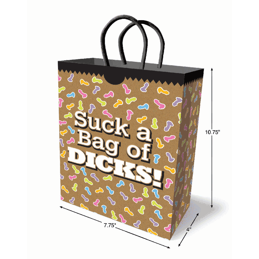 Little Genie Productions Suck a Bag of Dicks Gift Bag