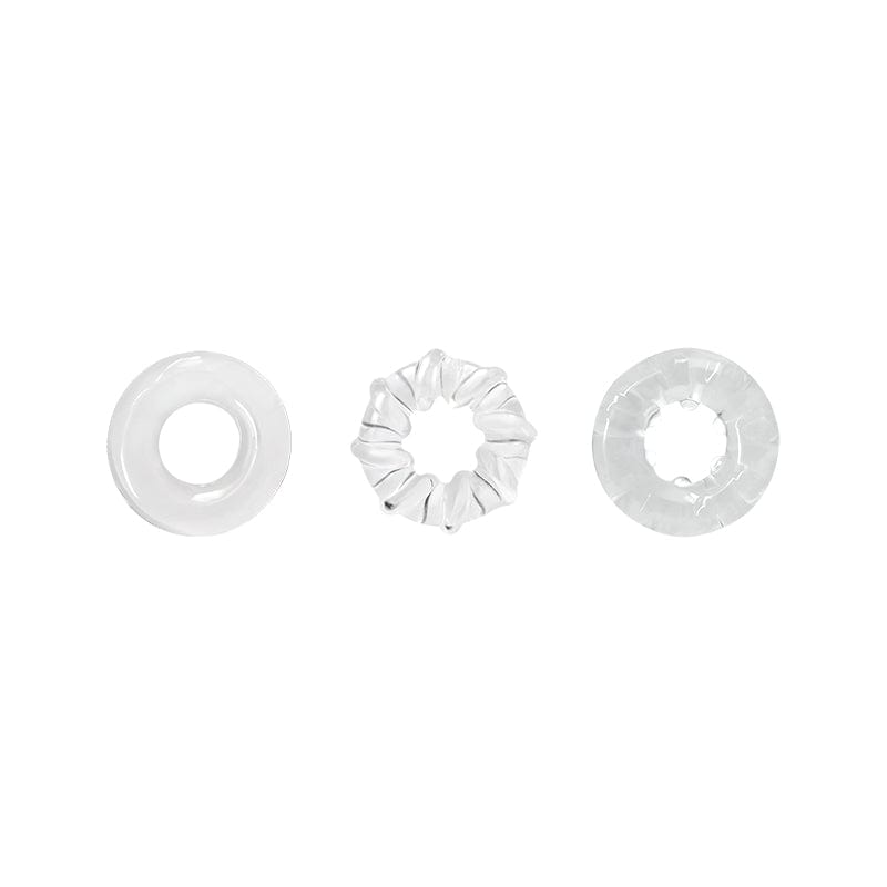NS Novelties Cock Rings Clear NS Novelties Renegade Dyno Rings