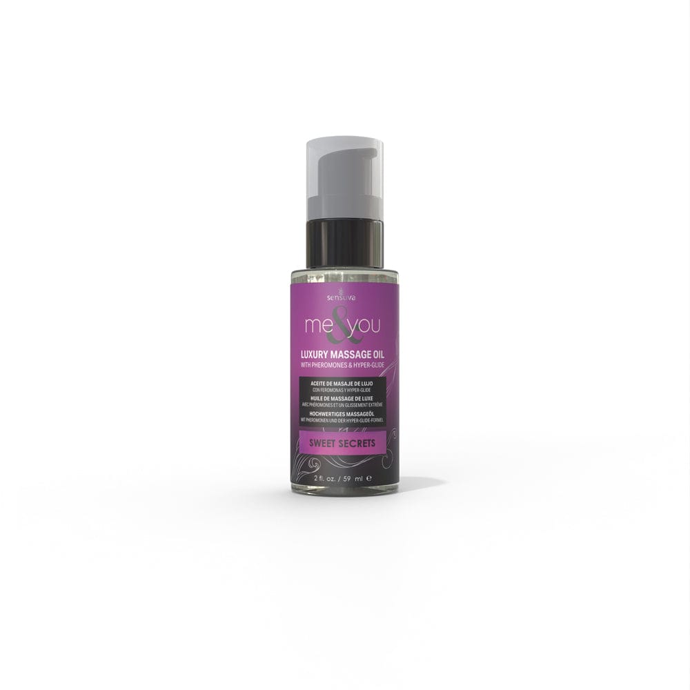 Sensuva Me & You Massage Oil - Sweet Secrets