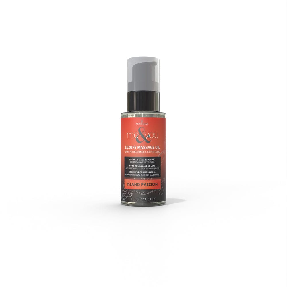 Sensuva Me & You Massage Oil - Island Passion