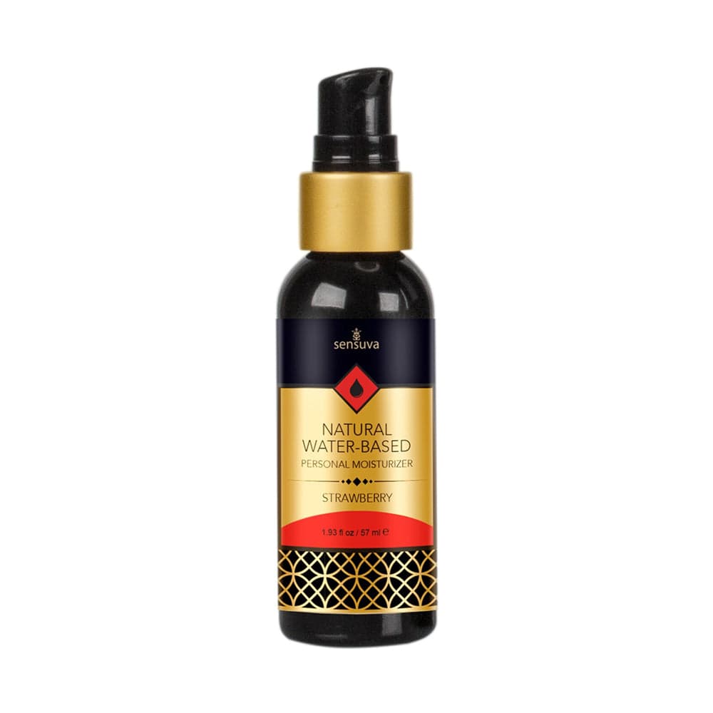 Sensuva Natural Water-Based Lube 2oz -Strawberry