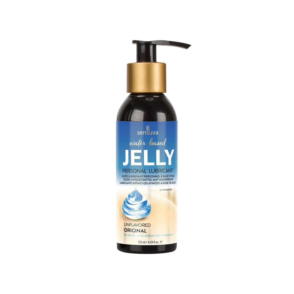 Sensuva Jelly Water-Based Personal Lubricant 4oz