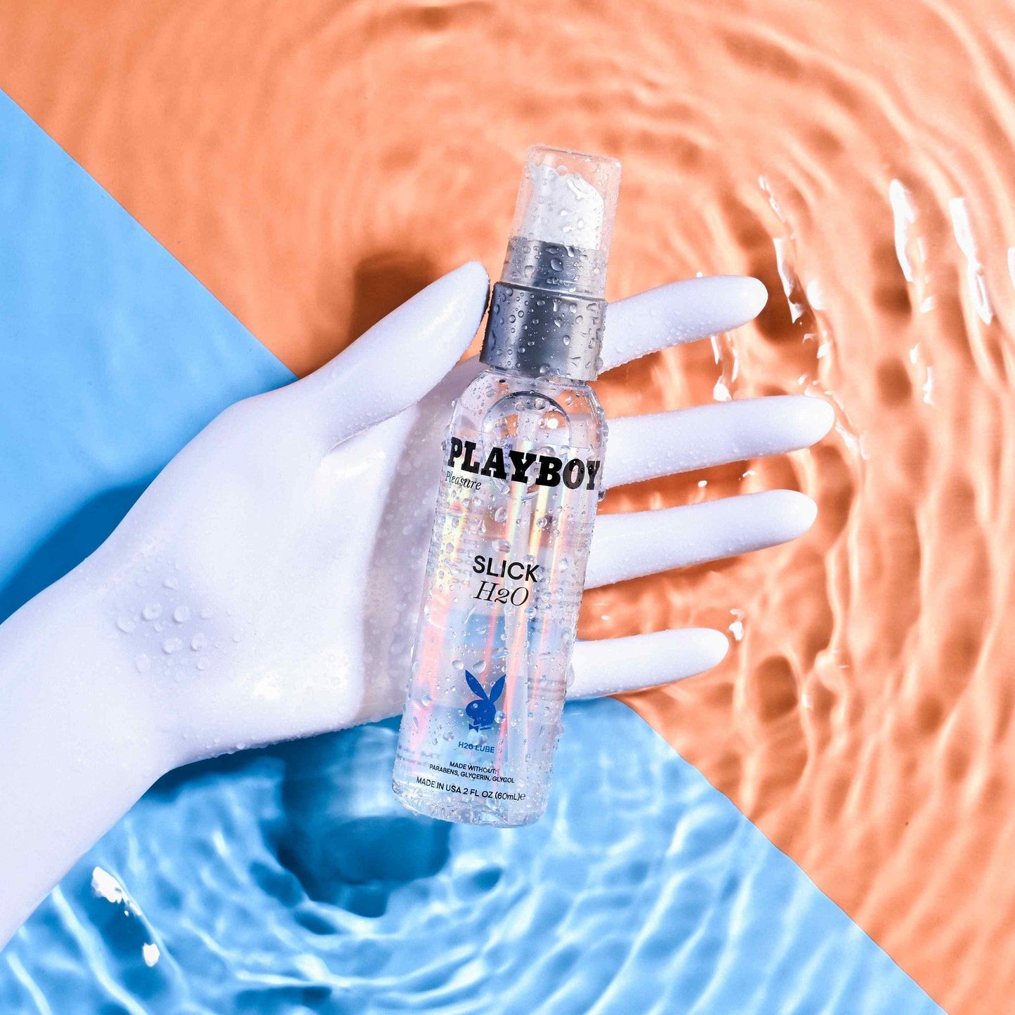 Playboy Pleasure Water Based Lube Playboy Slick H20 Water-based Personal Lubricant