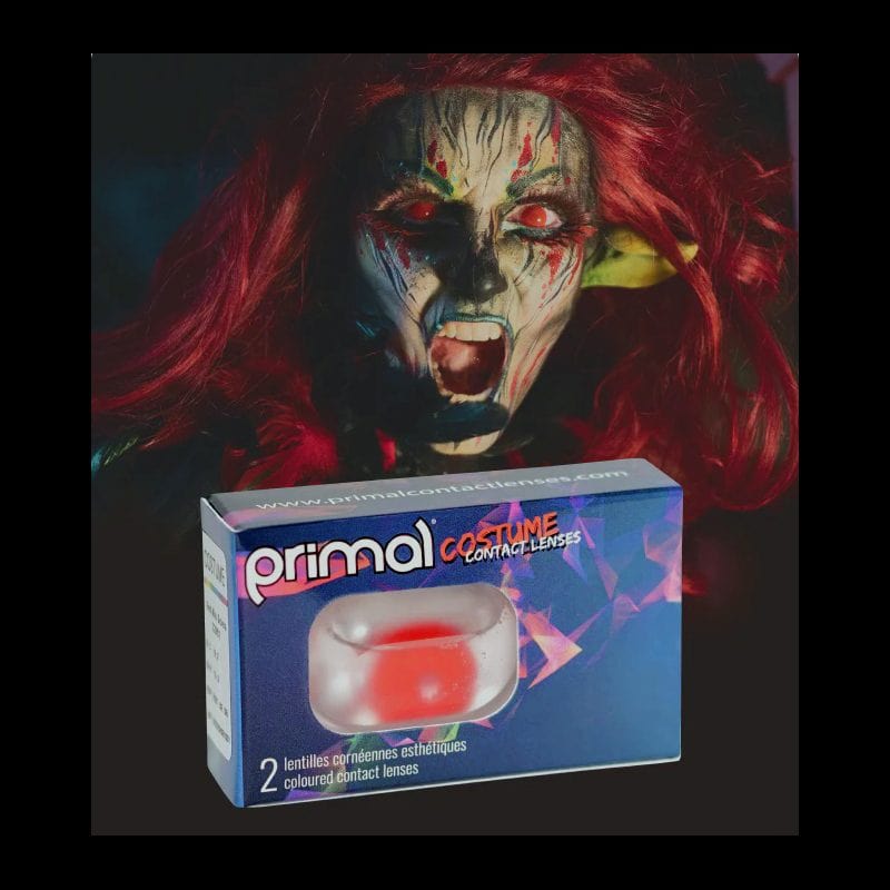 Primal Contacts Accessories Primal Wraith II Costume Contact Lenses