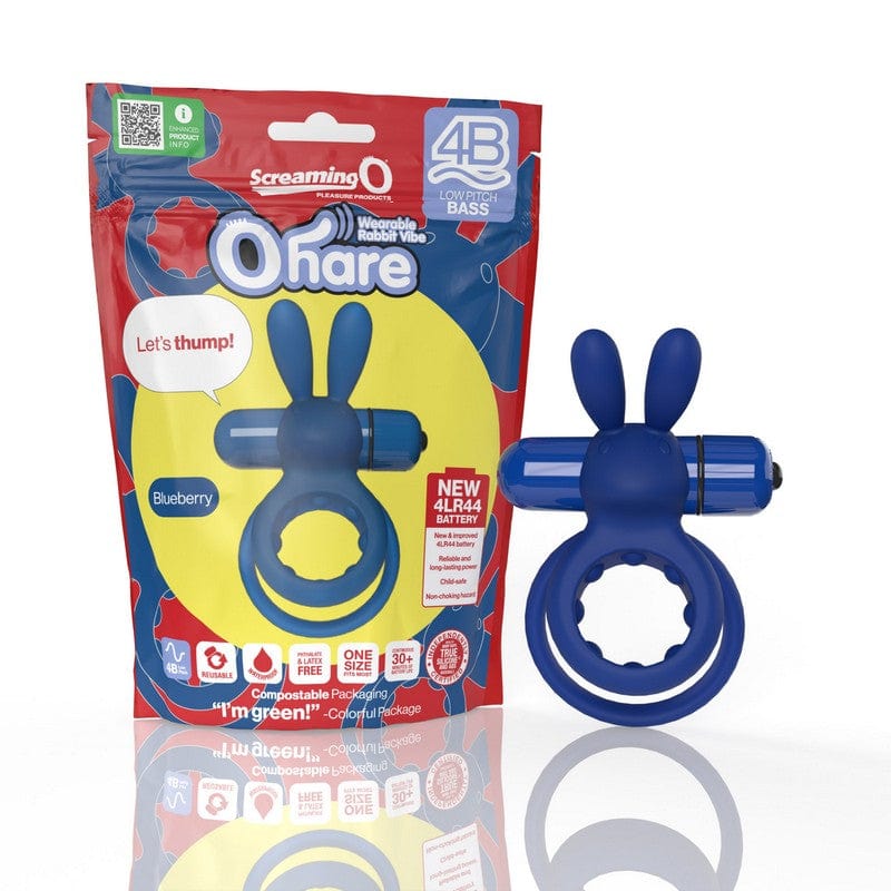 Screaming O Ohare Vibrating Bunny Cock Ring XOXTOYS Screaming O Ohare Vibrating Bunny Cock Ring XOXTOYS