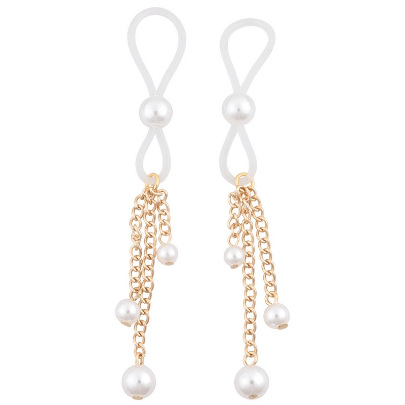 Sportsheets Accessories Sportsheets Sex & Mischief Pearl Nipple Ties