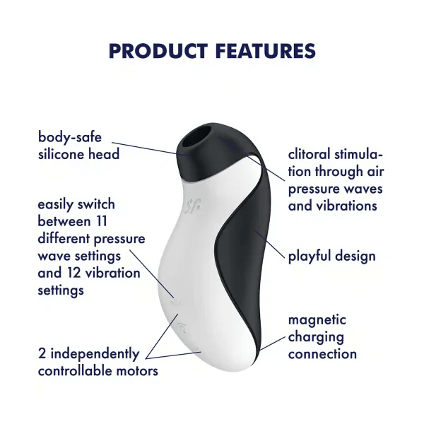 Satisfyer Vibrator Satisfyer Orca Air Pulse Stimulator