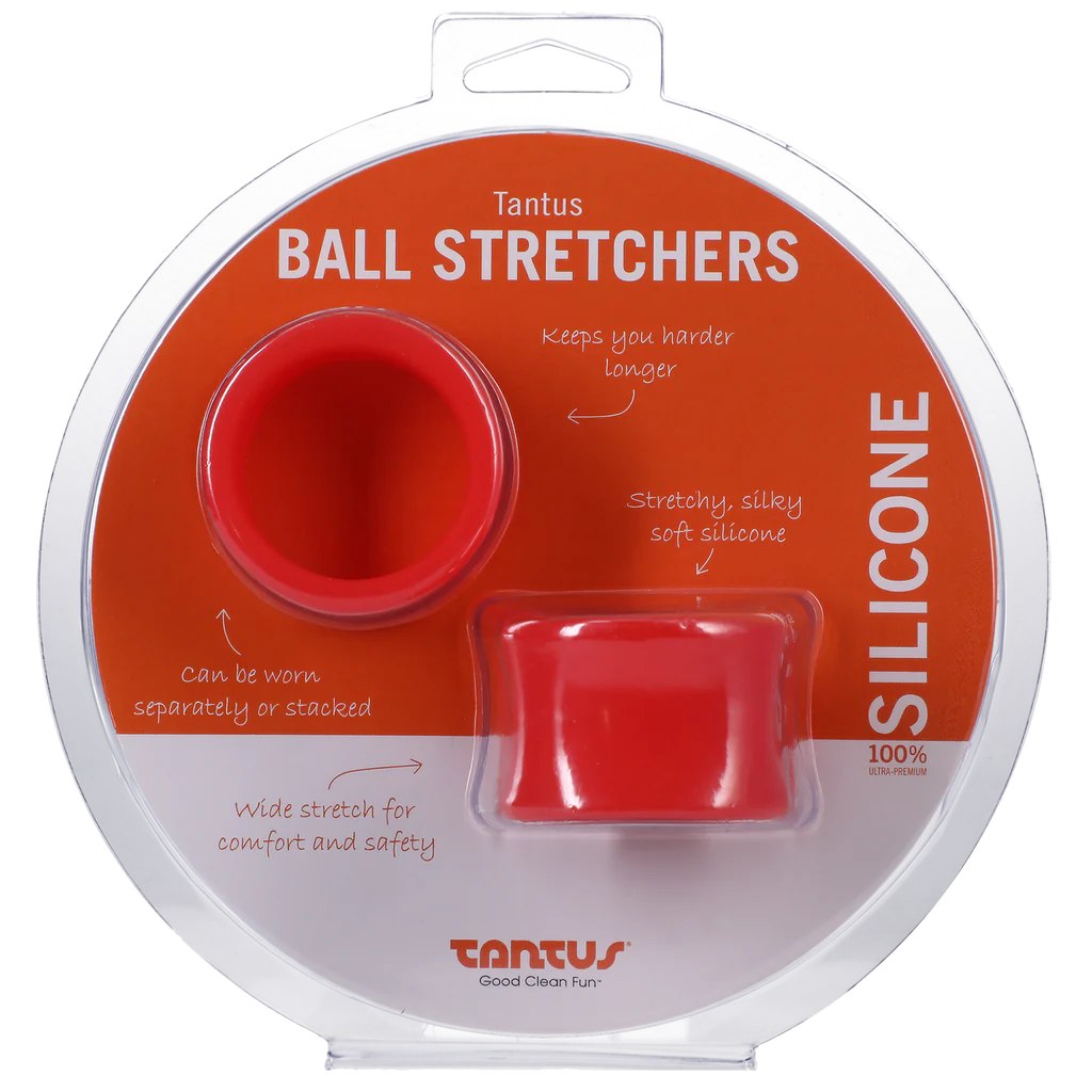 Tantus Super Soft Red Ball Stretcher Kit