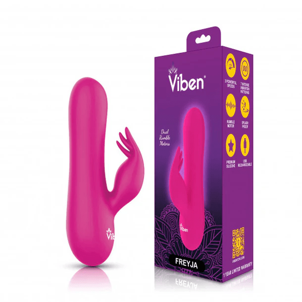 Viben Toys Rabbit Vibrators Viben Freyja Intense Mini Rabbit Vibe