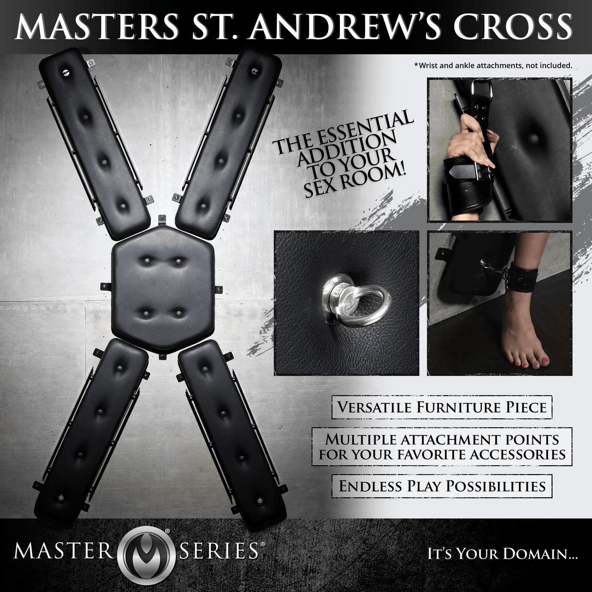 Master Series Sex Furniture Master Series St. Andrew's Cross