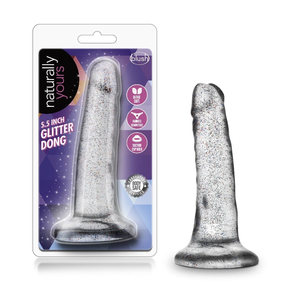 Blush Naturally Yours 5.5 In Glitter Dong