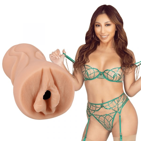 Doc Johnson Nicole Doshi Pocket Pussy molded opening