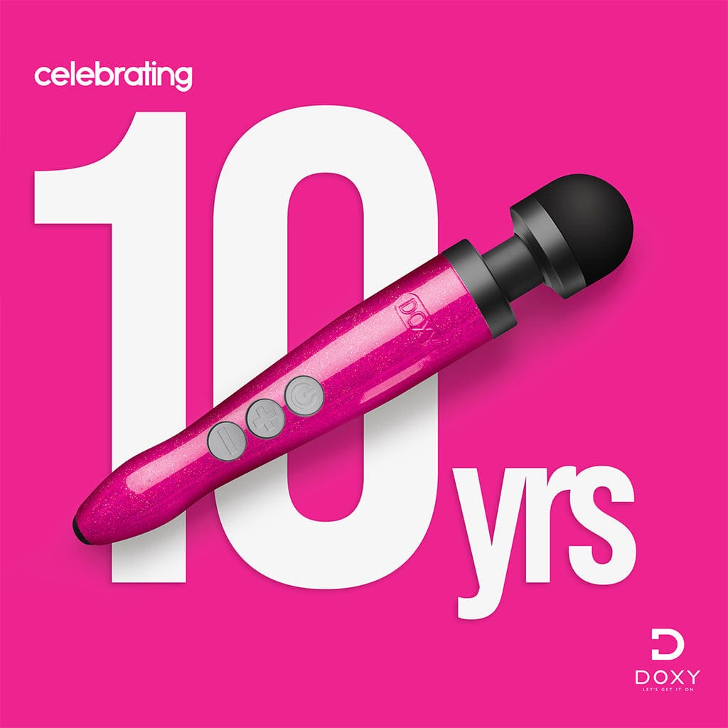 Doxy Wand Massagers Doxy Die Cast 3R Breast Cancer Awareness Edition