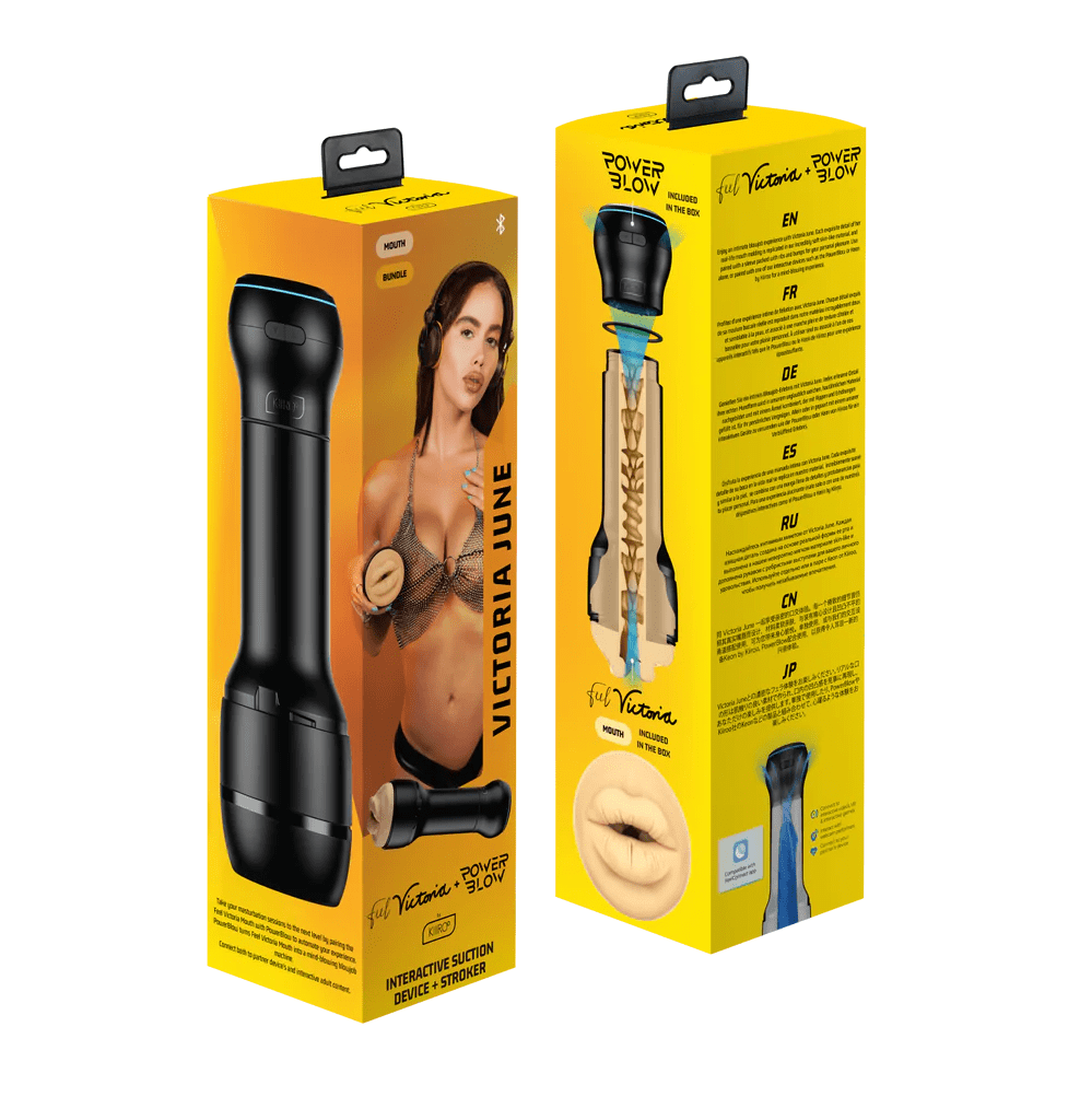 Kiiroo PowerBlow Feel Victoria June Combo Set XOXTOYS Kiiroo PowerBlow Feel Victoria June Combo Set XOXTOYS