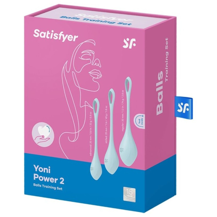 Satisfyer Yoni Power 2 Balls Training Set XOXTOYS Sex Toys Canada