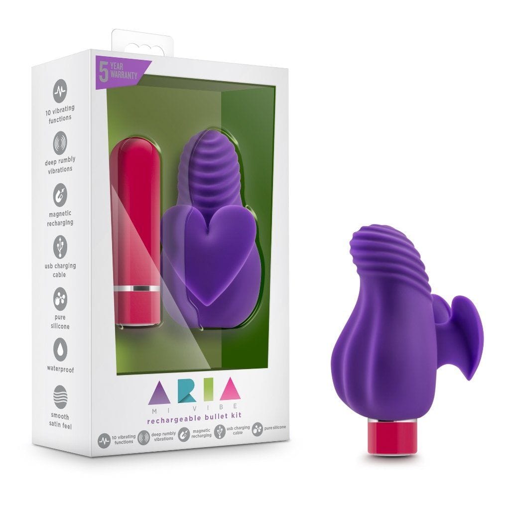 Blush Aria Plum Mi Vibe | XOXTOYS | Sex Toys Canada