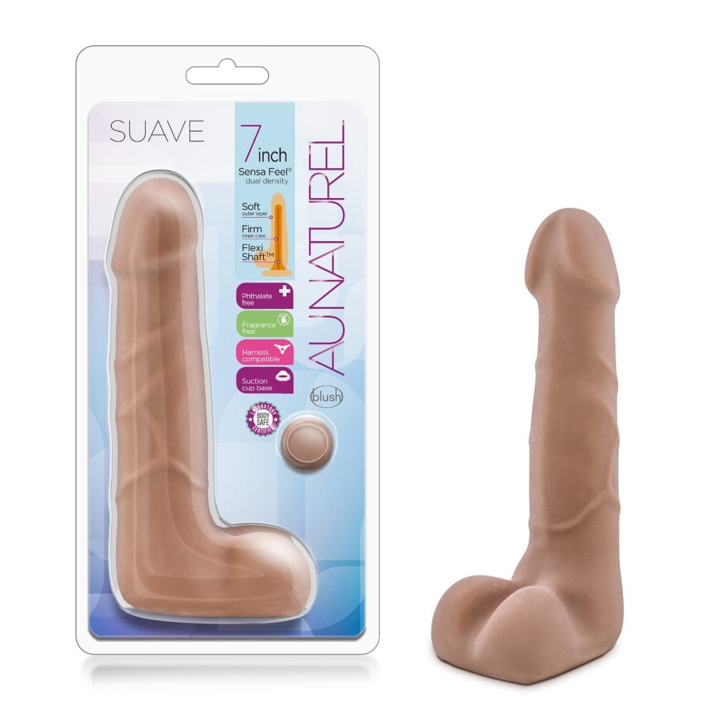 Blush Sex Toys Blush Au Naturel Latin Suave 7" Dildo