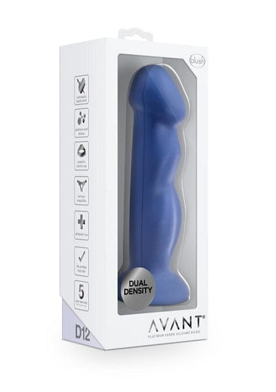 Blush Avant Indigo D12 Suko Dildo XOXTOYS Sex Toys Canada