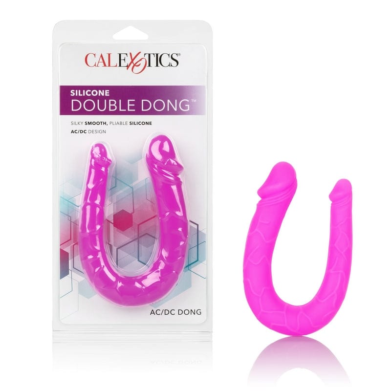 Calexotics Silicone Double Dong AC DC Dildo