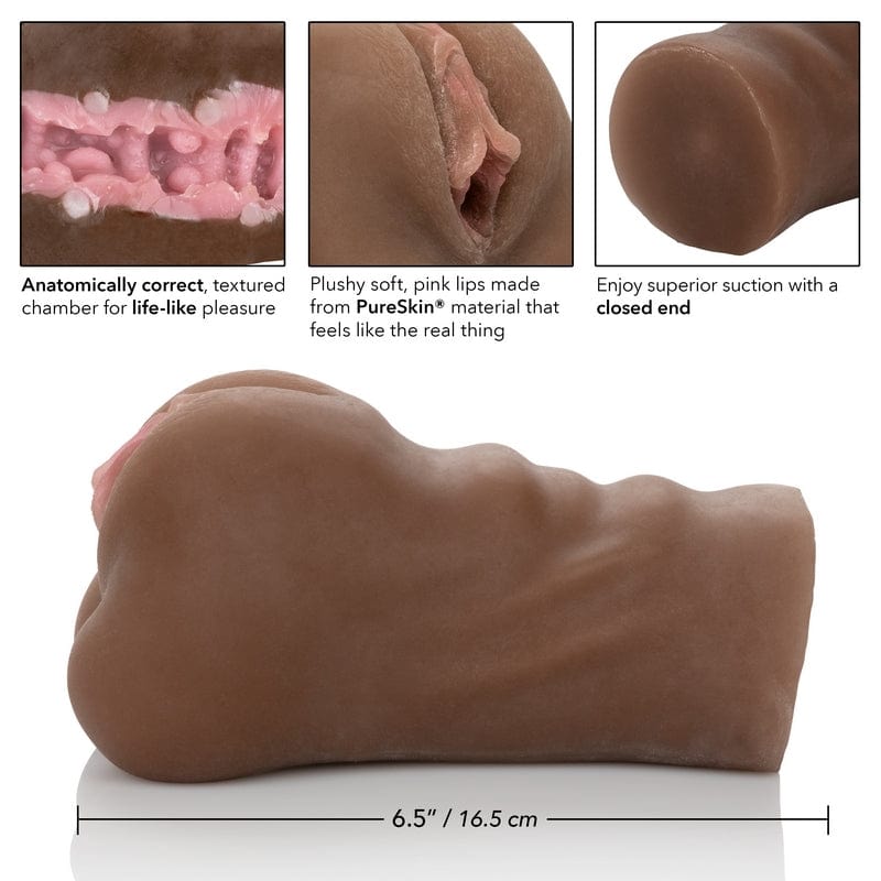 CALEXOTICS Male Masturbators Calexotics Stroke It Pussy Brown
