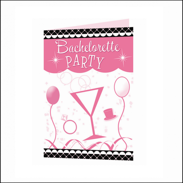 Hott Products Novelties & Parties Hott Products Bachelorette Party Invitation Cards