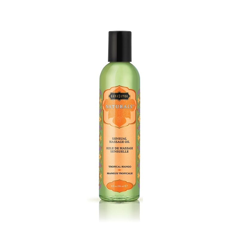 Kama Sutra Lubes & Lotions 8oz Kama Sutra Naturals Tropical Mango Massage Oil