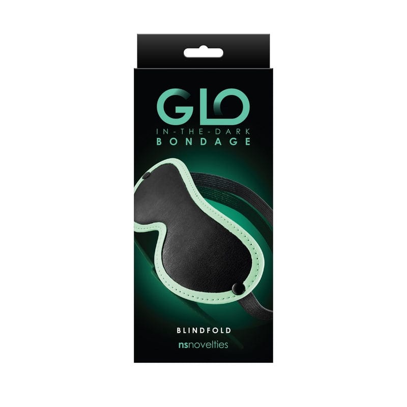 NS Novelties GLO Bondage Green Blindfold XOXTOYS Sex Toys Canada