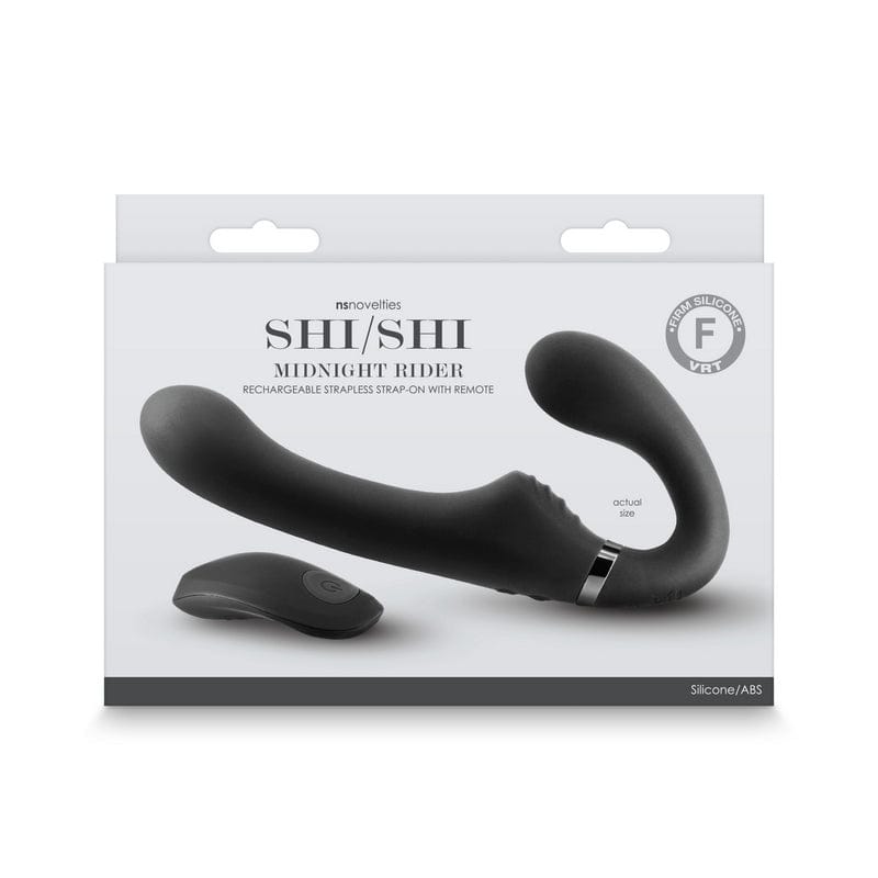 NS Novelties Shi Shi Midnight Rider Strapless Strap On with Remote