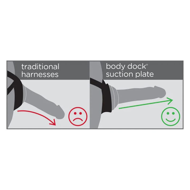 Pipedream Products Strap-Ons & Harnesses Pipedream Products Dillio Platinum Body Dock SE Pegging Kit