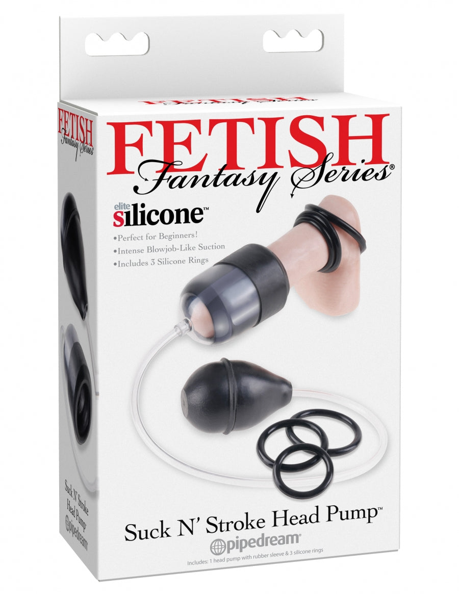 Pipedream Products Fetish Fantasy Suck N Stroke Head Pump