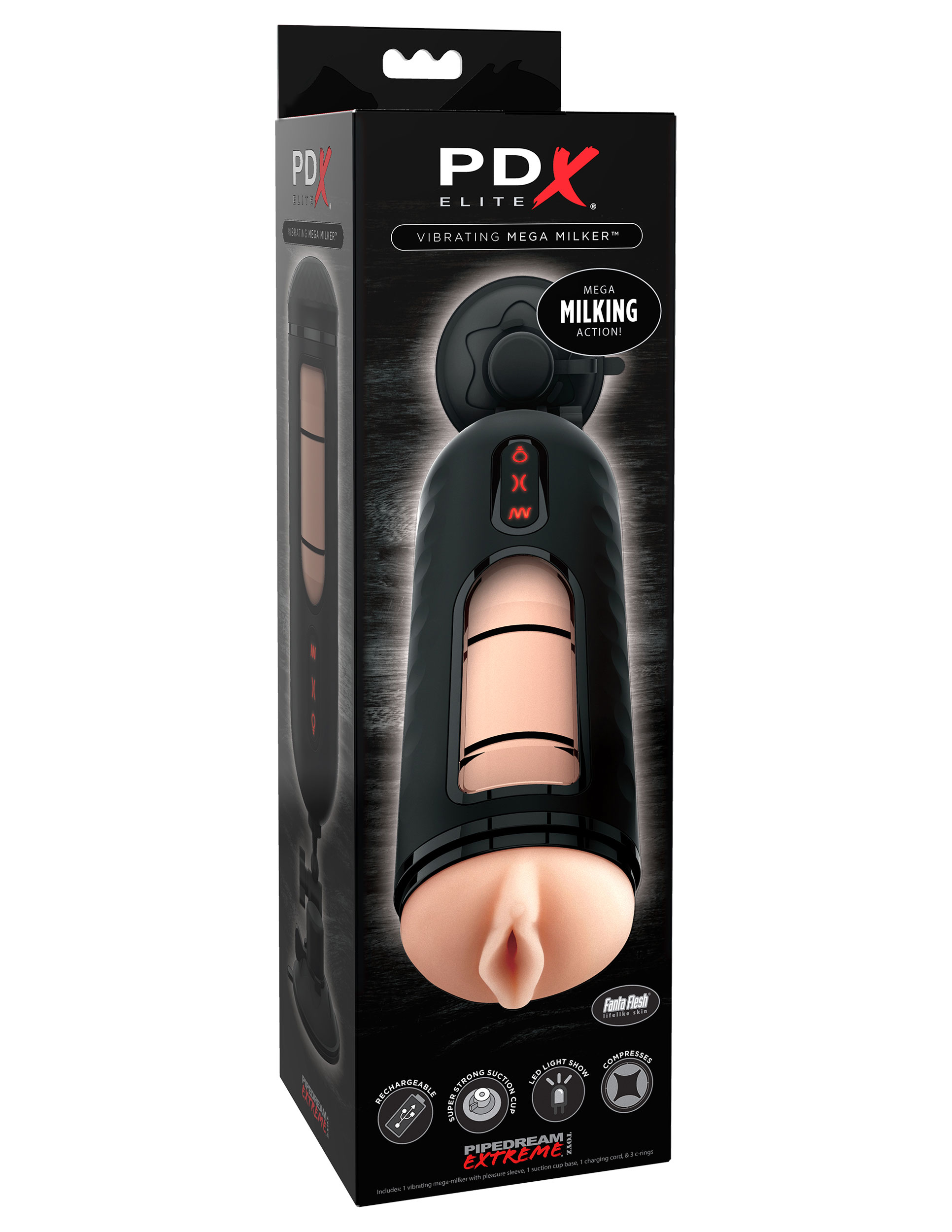 Pipedream Products PDX Elite Vibrating Mega Milker XOXTOYS Sex