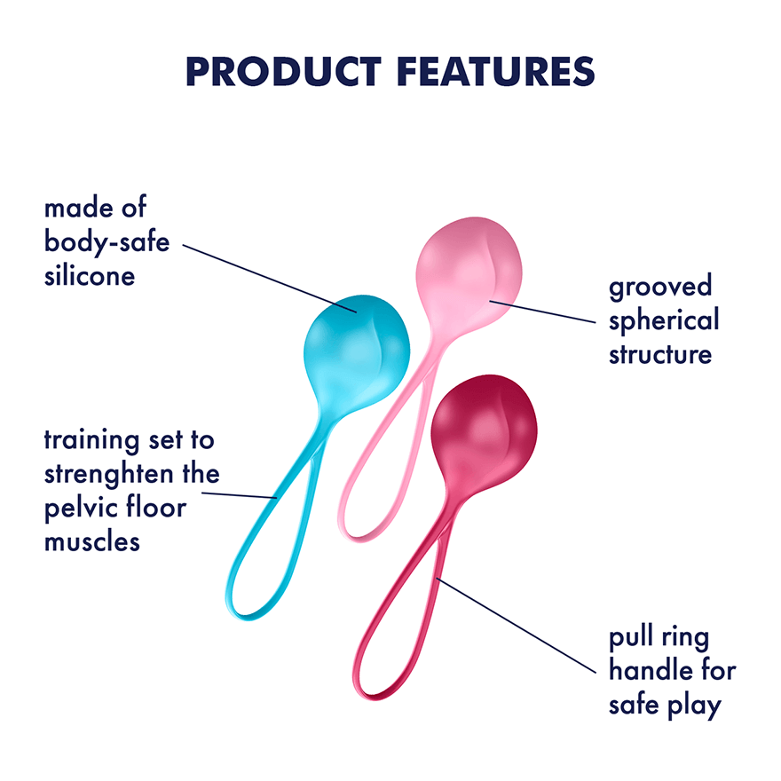 Satisfyer Kegel Toys Satisfyer Strengthening Balls Set
