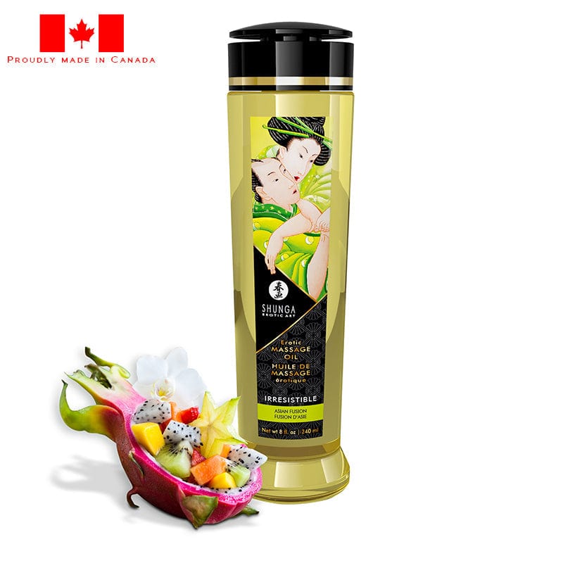 Shunga Lubes & Lotions Shunga Erotic Massage Oil Asian Fusion 8oz