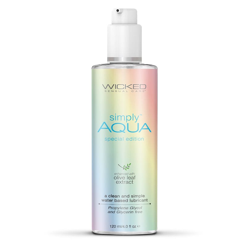 Wicked Lubes & Lotions Wicked Simply Aqua Special Edition