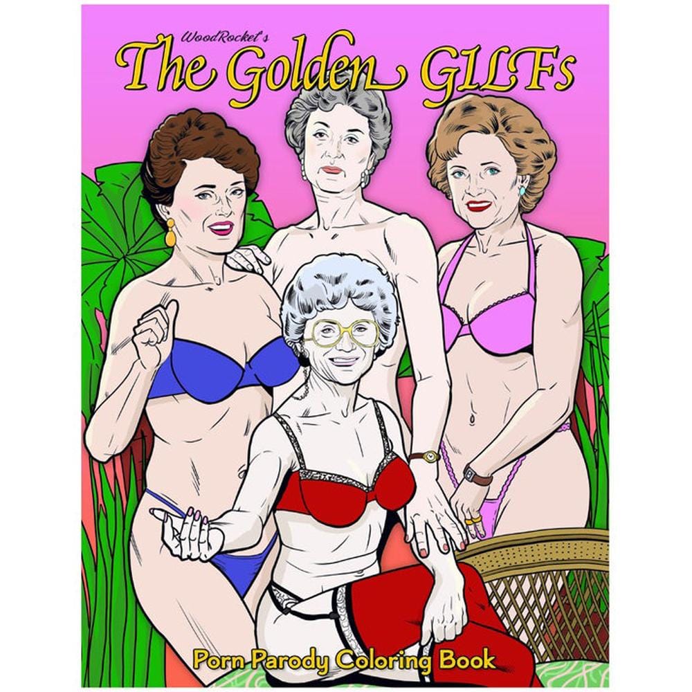 Wood Rocket Books Wood Rocket The Golden Gilfs Porn Parody Coloring Book