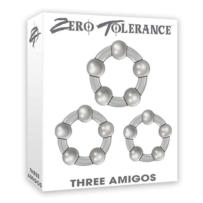 Zero Tolerance Three Amigos Cock Ring Set XOXTOYS Sex Toys Canada 