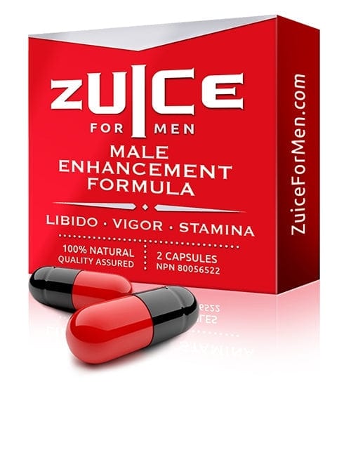 Zuice Male Enhancement Capsules XOXTOYS Sex Toys Canada