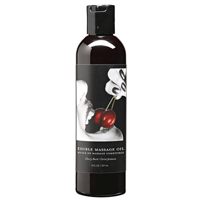 Earthly Body Massage Oil Earthly Body Cherry Edible Massage Oil
