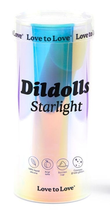 Love to Love Dildolls Starlight dildo retail packaging