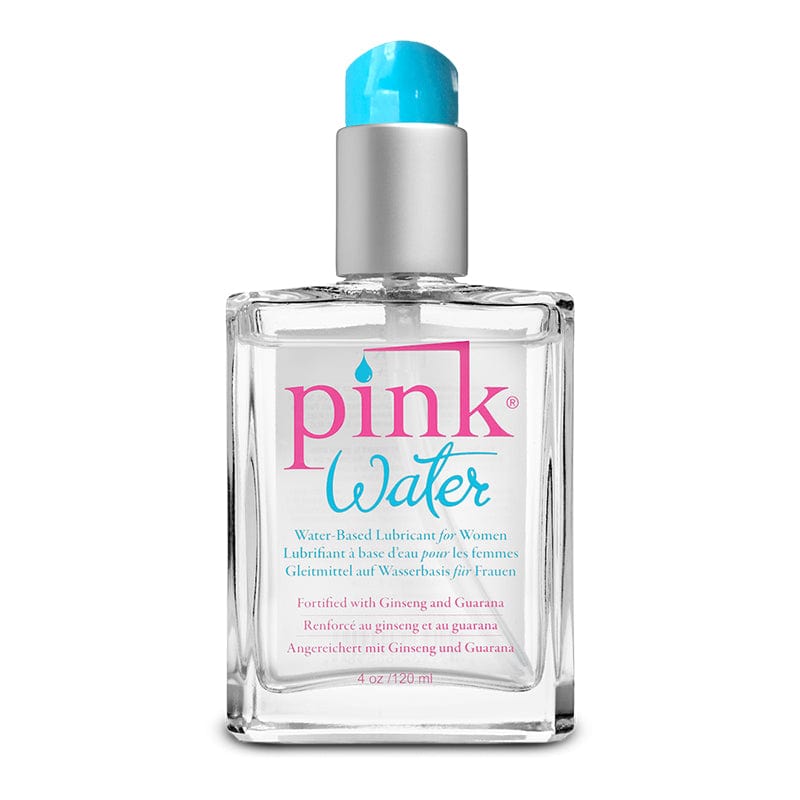 Pink Lubes & Lotions Empowered Products Pink Water Based Lube Glass Bottle