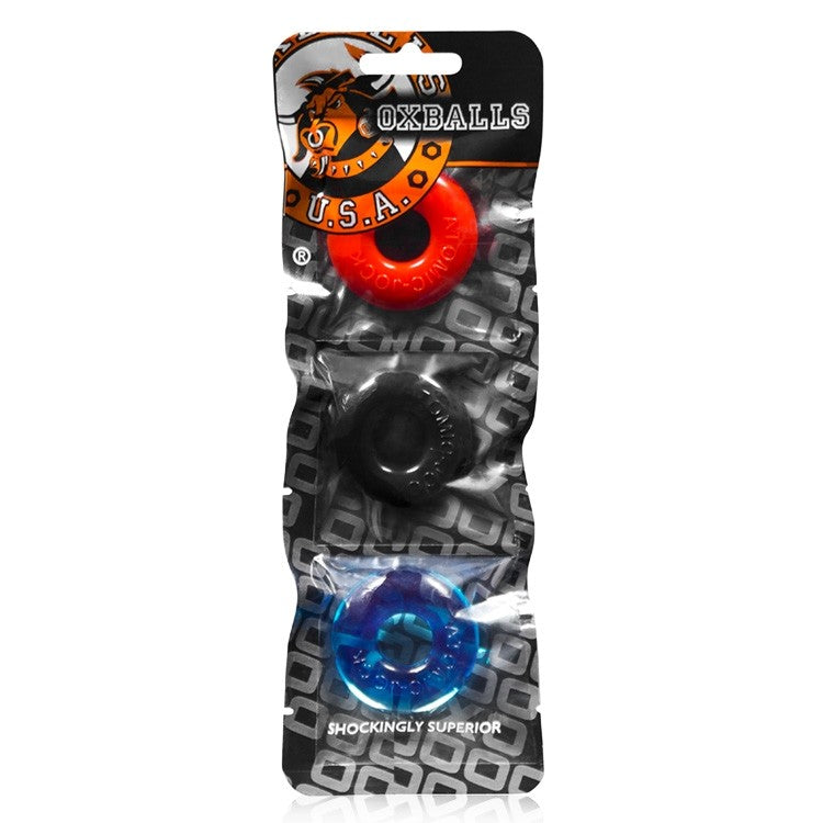 Oxballs Do Nut Ringer Multi 3 Pack XOXTOYS Sex Toys Canada