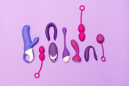 A table with sex toys
