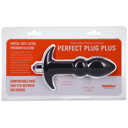 Tantus Perfect Plug Plus Vibe - XOXTOYS