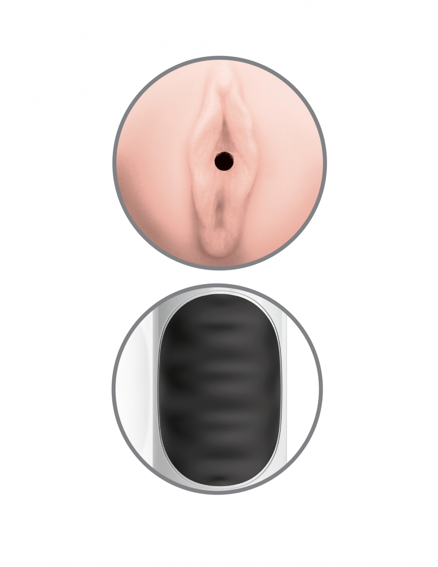 Pipedream Products Stroker Pipedream Products Extreme Toyz Mega Grip Vibrating Pussy Stroker
