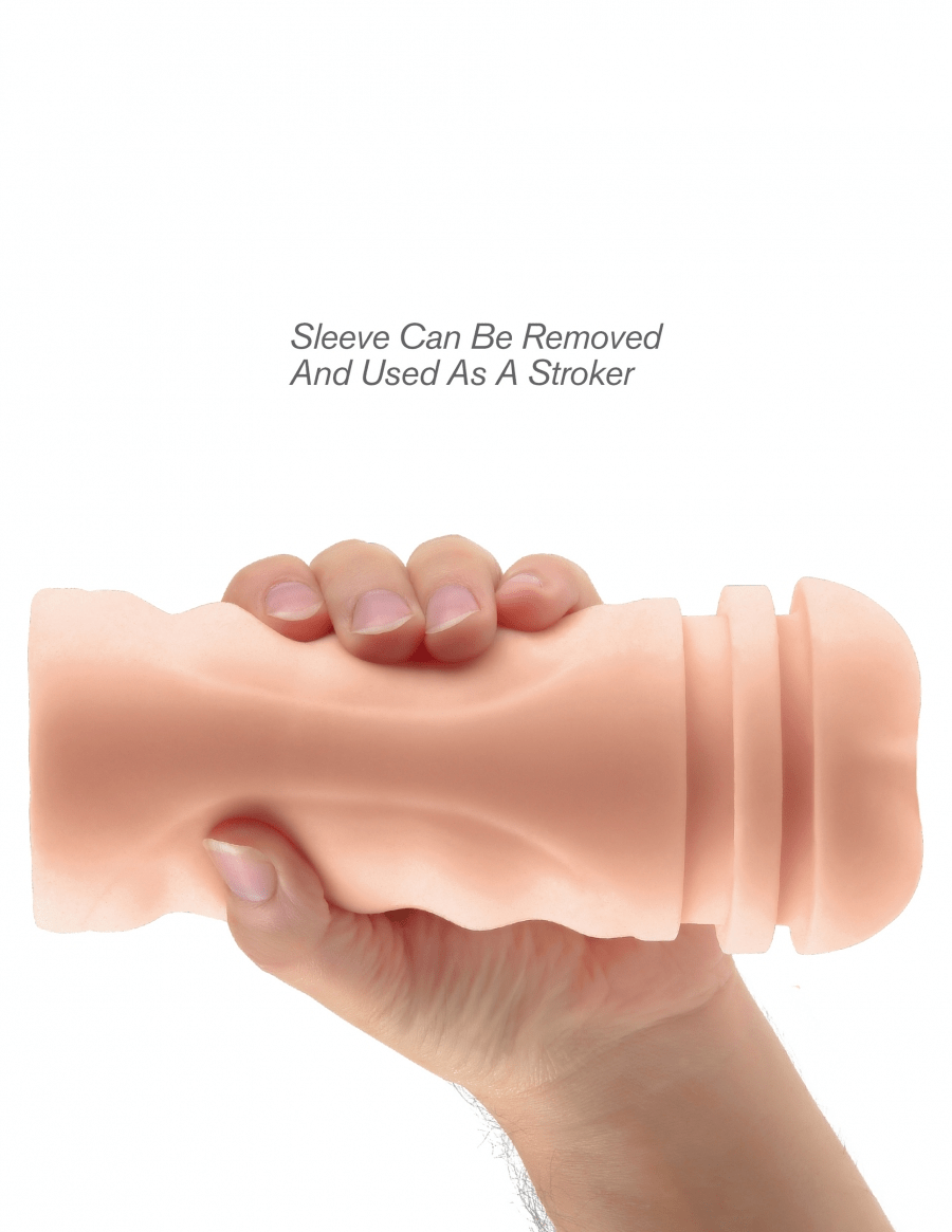 Pipedream Products Stroker Pipedream Products Extreme Toyz Mega Grip Vibrating Pussy Stroker